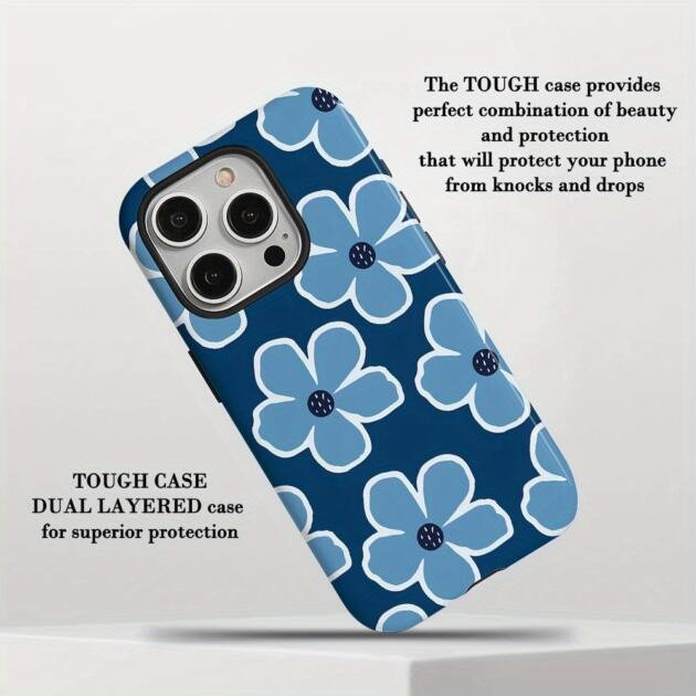 Blue Flowers Pattern